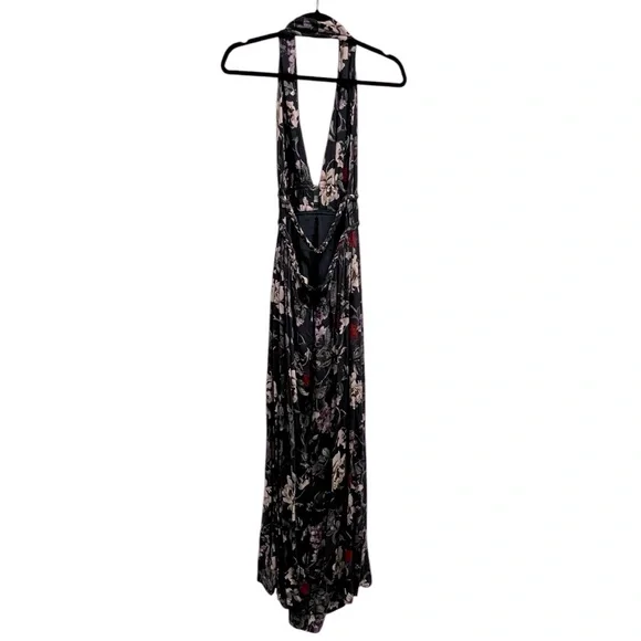 NWOT ILLA ILLA Floral Backless Maxi Dress - Picture 2 of 16